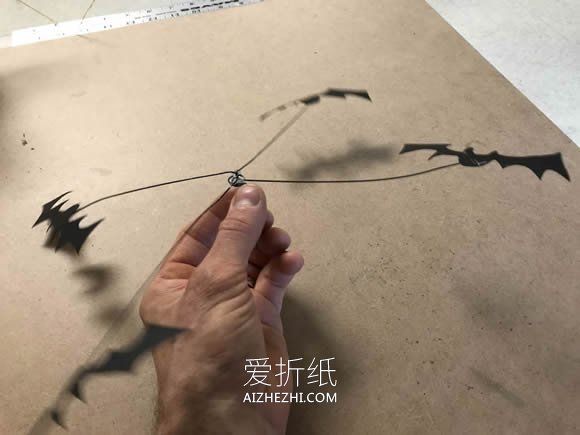 怎么做万圣节蝙蝠投影道具的制作方法- www.aizhezhi.com