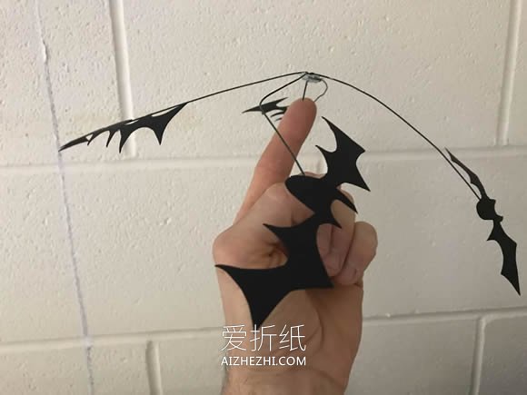 怎么做万圣节蝙蝠投影道具的制作方法- www.aizhezhi.com