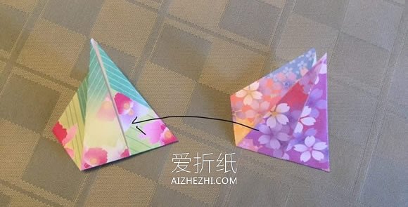 简单折纸八角星星装饰的折法步骤图解- www.aizhezhi.com