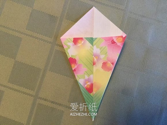 简单折纸八角星星装饰的折法步骤图解- www.aizhezhi.com