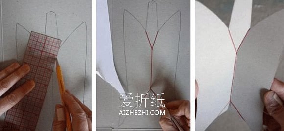 怎么用硬纸片做帆船装饰品的手工制作方法- www.aizhezhi.com