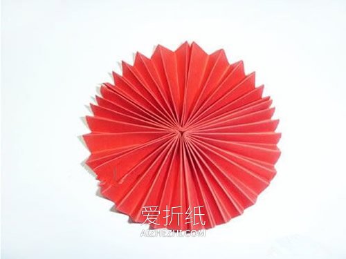 怎么折纸新年灯笼的折法图解简单又好看- www.aizhezhi.com