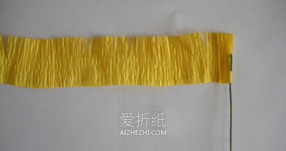 怎么用皱纹纸做铁线莲的手工制作方法图解- www.aizhezhi.com