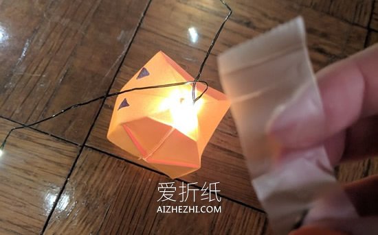 怎么折纸制作幽灵和南瓜灯装饰的制作方法- www.aizhezhi.com