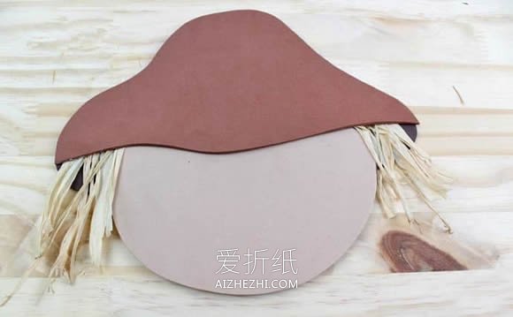 怎么用泡沫纸做秋天稻草人挂饰的制作方法- www.aizhezhi.com