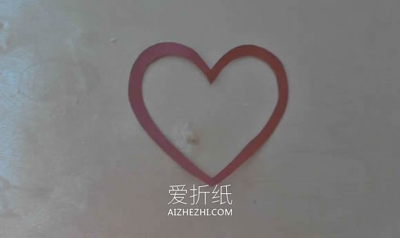 情人节爱心贺卡的制作方法- www.aizhezhi.com