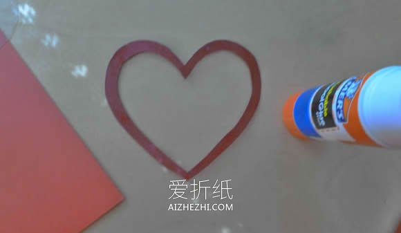 情人节爱心贺卡的制作方法- www.aizhezhi.com