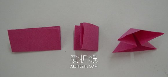 怎么折纸制作牵牛花贴画的方法图解- www.aizhezhi.com