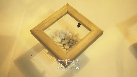 多肉植物相框的制作方法- www.aizhezhi.com