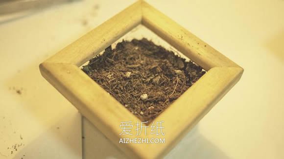 多肉植物相框的制作方法- www.aizhezhi.com