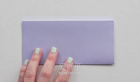 简单又漂亮纸花的折叠方法图解过程- www.aizhezhi.com