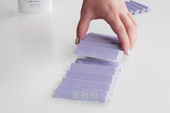 简单又漂亮纸花的折叠方法图解过程- www.aizhezhi.com