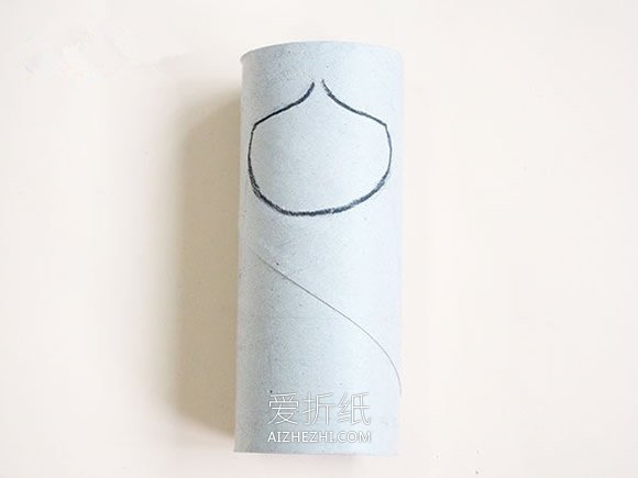 怎么用手绘做卷纸芯少数民族人偶的制作方法- www.aizhezhi.com