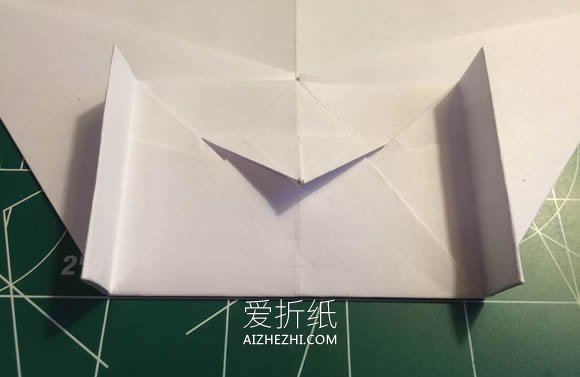 喷气飞机的折法图解- www.aizhezhi.com