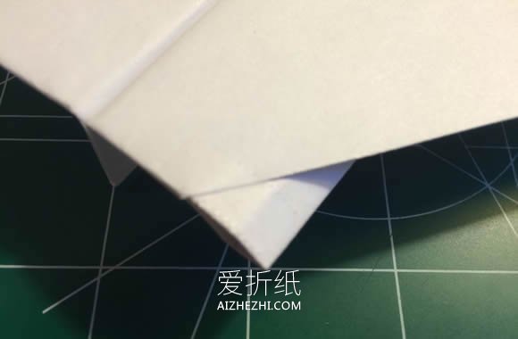 喷气飞机的折法图解- www.aizhezhi.com