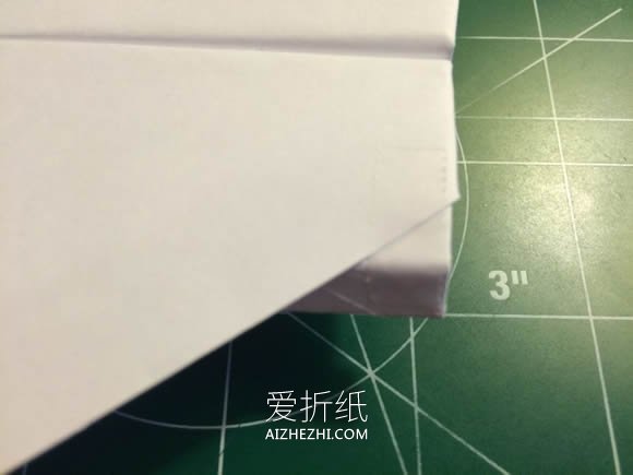 喷气飞机的折法图解- www.aizhezhi.com