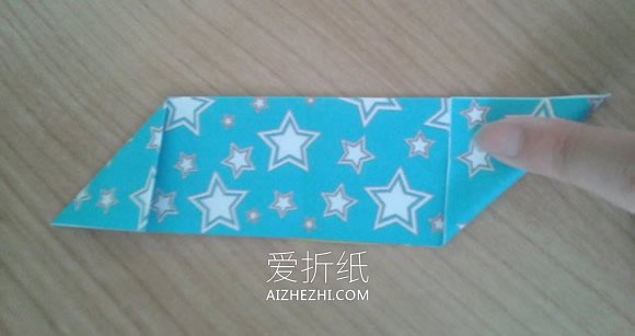 怎么折纸四角飞镖的折法图解教程- www.aizhezhi.com