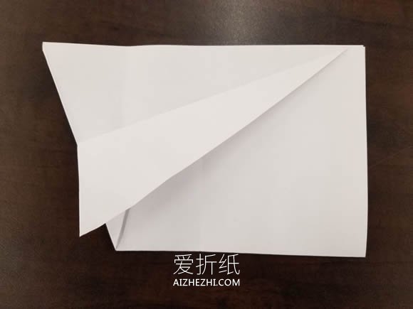 能飞回来的纸飞机折法图解- www.aizhezhi.com