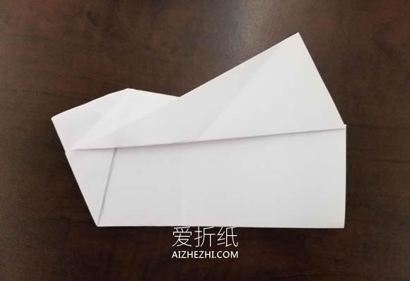 能飞回来的纸飞机折法图解- www.aizhezhi.com