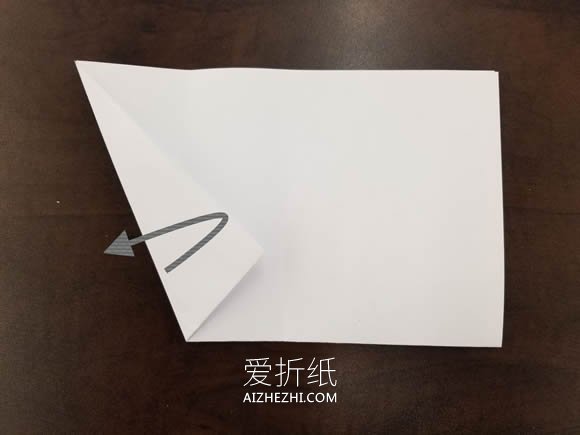 能飞回来的纸飞机折法图解- www.aizhezhi.com