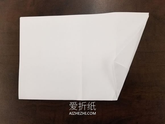 能飞回来的纸飞机折法图解- www.aizhezhi.com