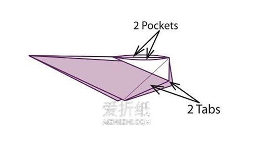 怎么折纸美丽星花的折法图解教程- www.aizhezhi.com