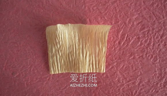 怎么用皱纹纸做水仙花的制作方法图解- www.aizhezhi.com