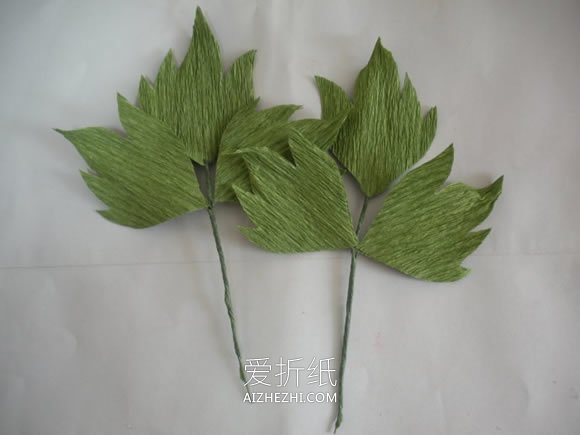 怎么用皱纹纸做牡丹花的制作方法步骤图- www.aizhezhi.com