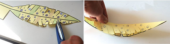 怎么用彩纸做羽毛笔的手工制作教程- www.aizhezhi.com