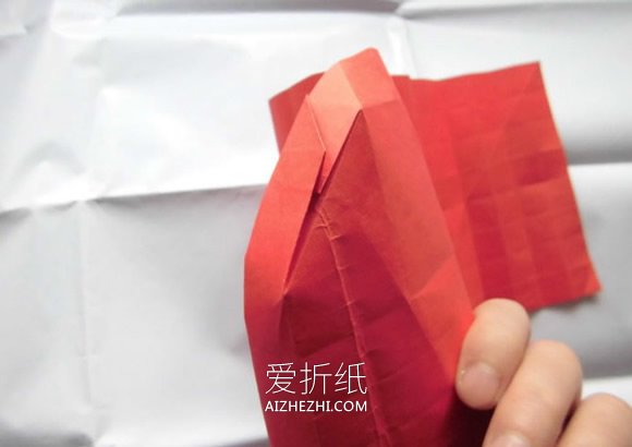 怎么手工折纸复杂钢琴的折法图解- www.aizhezhi.com