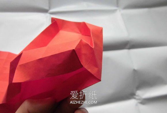 怎么手工折纸复杂钢琴的折法图解- www.aizhezhi.com