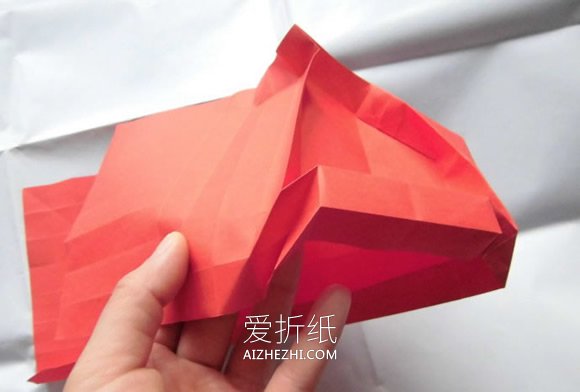 怎么手工折纸复杂钢琴的折法图解- www.aizhezhi.com