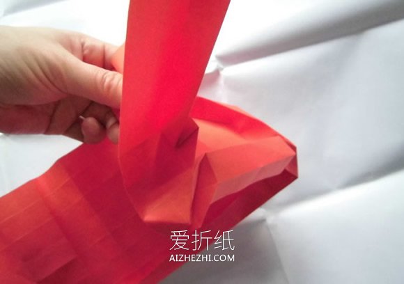 怎么手工折纸复杂钢琴的折法图解- www.aizhezhi.com