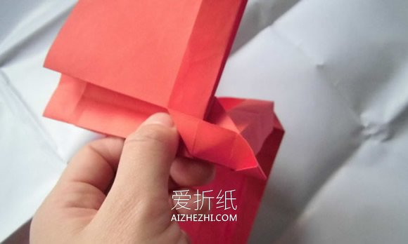 怎么手工折纸复杂钢琴的折法图解- www.aizhezhi.com