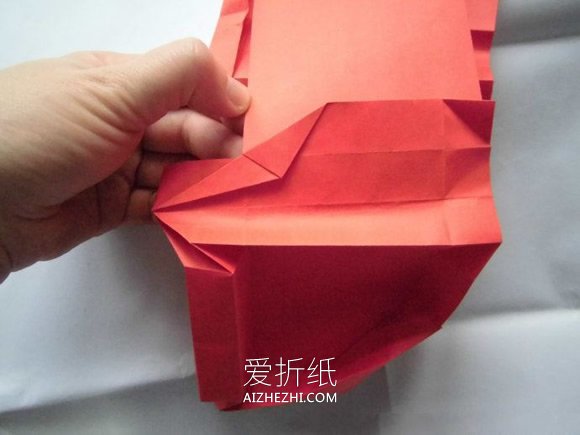 怎么手工折纸复杂钢琴的折法图解- www.aizhezhi.com