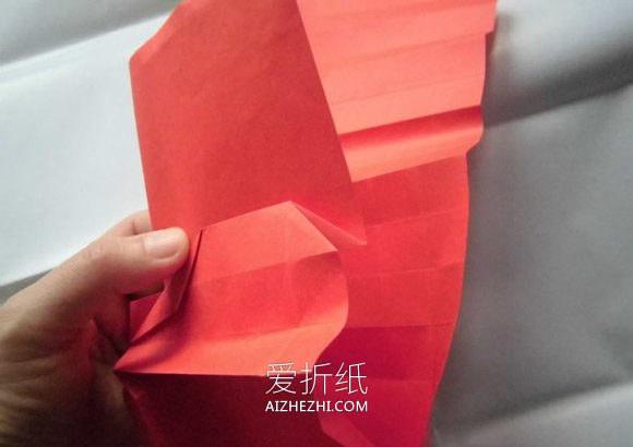 怎么手工折纸复杂钢琴的折法图解- www.aizhezhi.com