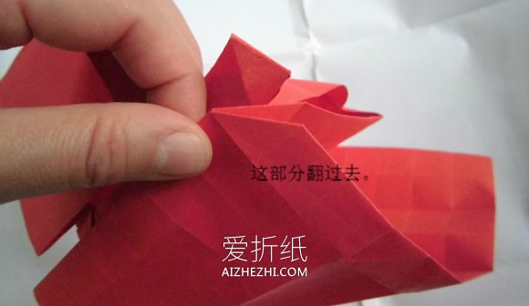 怎么手工折纸复杂钢琴的折法图解- www.aizhezhi.com