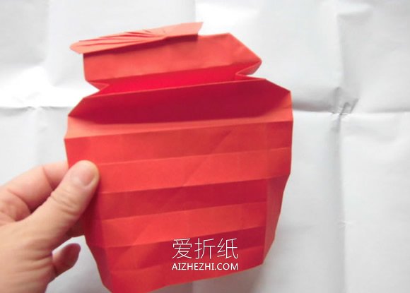 怎么手工折纸复杂钢琴的折法图解- www.aizhezhi.com