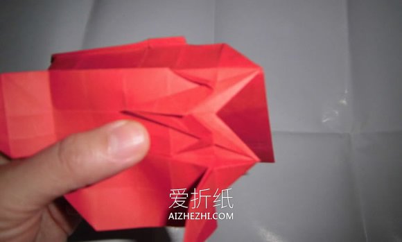 怎么手工折纸复杂钢琴的折法图解- www.aizhezhi.com