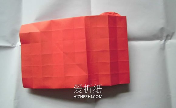 怎么手工折纸复杂钢琴的折法图解- www.aizhezhi.com