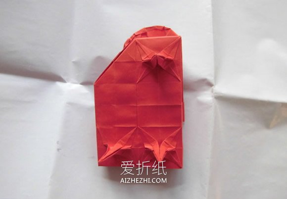 怎么手工折纸复杂钢琴的折法图解- www.aizhezhi.com