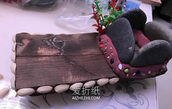 怎么做多肉植物盆景的制作方法图解- www.aizhezhi.com