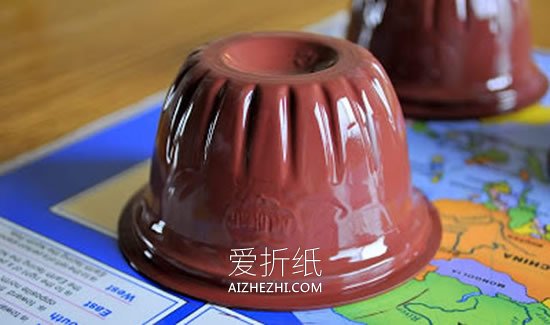 怎么用果冻杯做火鸡的手工制作教程- www.aizhezhi.com