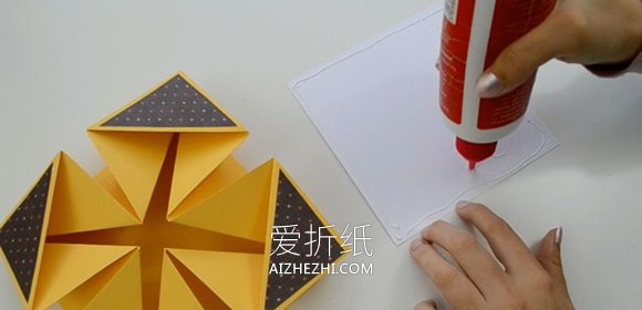 折叠感恩卡的制作方法- www.aizhezhi.com