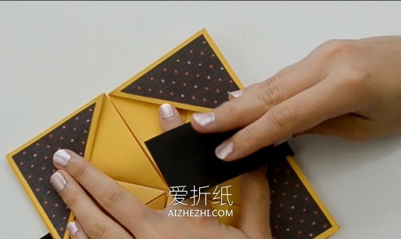 折叠感恩卡的制作方法- www.aizhezhi.com