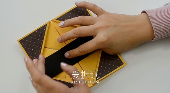 折叠感恩卡的制作方法- www.aizhezhi.com