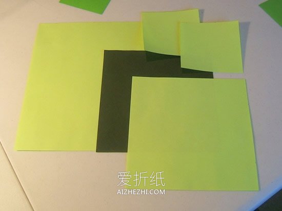 立体圣诞树的折法图解- www.aizhezhi.com