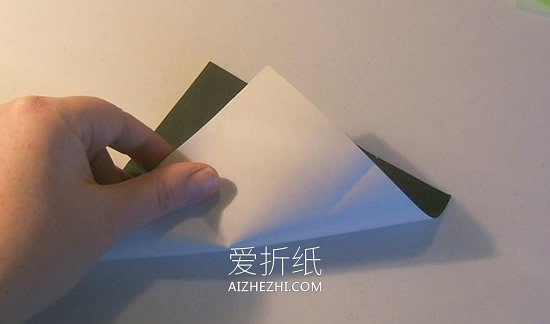 立体圣诞树的折法图解- www.aizhezhi.com