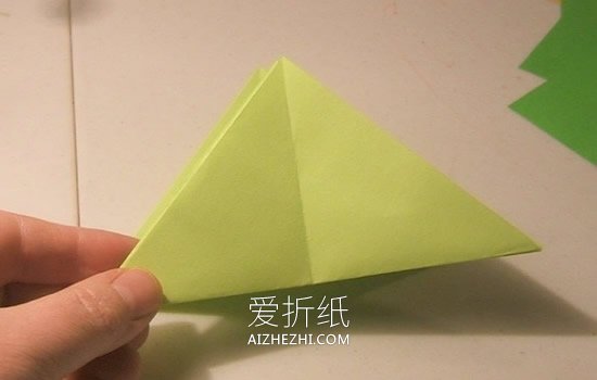 立体圣诞树的折法图解- www.aizhezhi.com