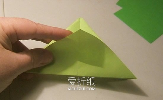 立体圣诞树的折法图解- www.aizhezhi.com